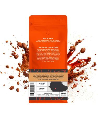 Ethiopian Mocha Flavoured Ground Coffee 227g Bag - Chocolate & Fruits Notes | Arabica Medium Roast | Single Origin Omni Grind - We Are Coffee Co - Buy Online on SooperMarket.com