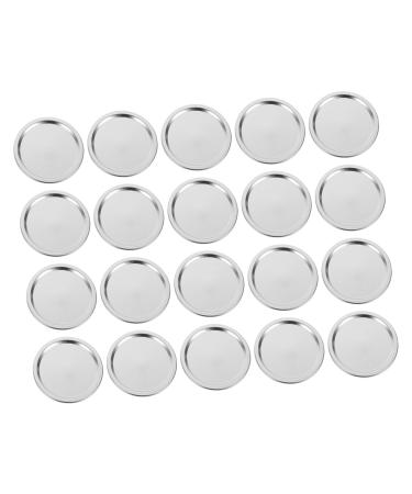 MAGICLULU 40 Pcs Mason Jar Caps Canning Lids Canning Jar Caps Canning Jar Closures Mason Jar Lids Dishwasher-safe Jar Lids Split Type Can Lid Supplies Sealing Cap Bottle Cap Iron