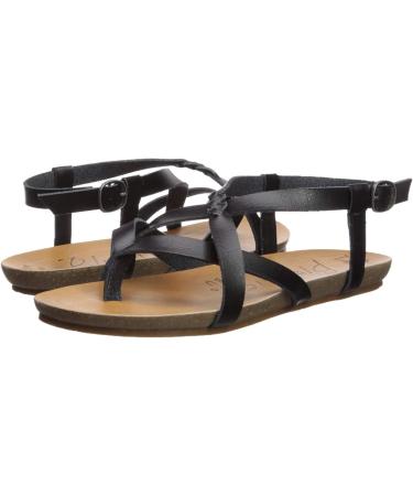 Blowfish Malibu Women's Granola-b Flat Sandal Medium 5.5 UK Black Dyecut - Buy Online on SooperMarket.com