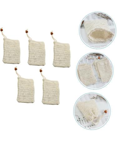 Baluue 15 Pcs Soap Net Bath Soap Holder Foaming Soap Pouch Bath Soap Liquid Sisal - Buy Online on SooperMarket.com