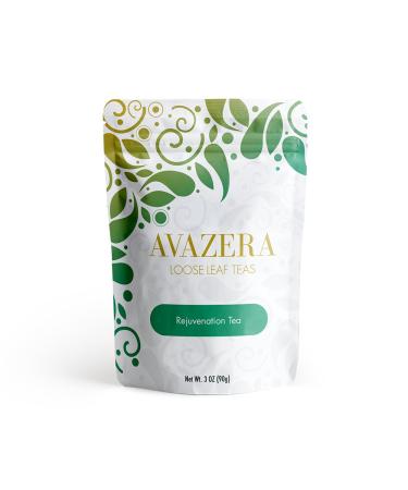 Avazera Organic Rejuvenation Green Tea - Blend of Organic Green Tea Leaves with Jasmine Flowers 45g