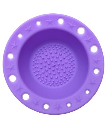 Wispbreeze Silicone Makeup Brush Cleaner Cleaning Tool Cosmetic Pen Holder()