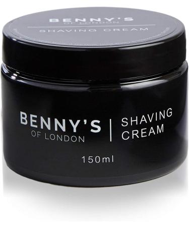 BENNY'S Shaving Cream | Light Refreshing Scent | Hydrates & Rejuvenates | Vegan | Made in The UK - Buy Online on SooperMarket.com