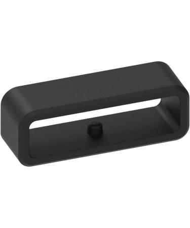 Silicone Fastener Rings for Garmin Forerunner 935/945 Bands - 6 Black Replacement Security Loop Keepers - Buy Online on SooperMarket.com