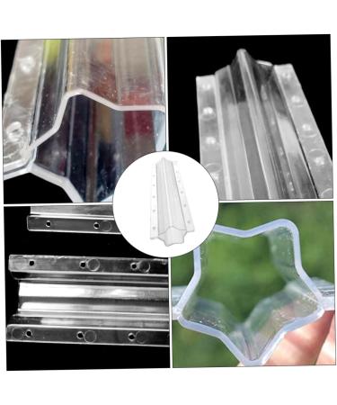 SUPVOX 6 pcs Vegetables Stencil Clear Growing Garden Tools Heart-Shaped Cube Gardening Growth Heart - Buy Online on SooperMarket.com