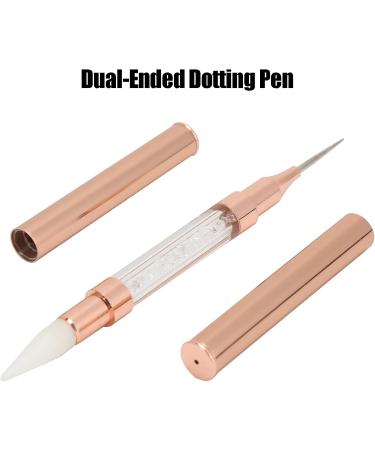 Wax Tip Dotting Pen Manicure Dotting Pen Wax Tip for Different Sizes Types Rhinestone(white) - Buy Online on SooperMarket.com