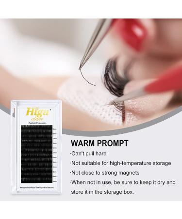 Higu Classic Eyelash Extensions 0.15mm CC Mix 8-15mm Tray - Premium Silk Lash Extensions for Professional Salon Use - Buy Online on SooperMarket.com