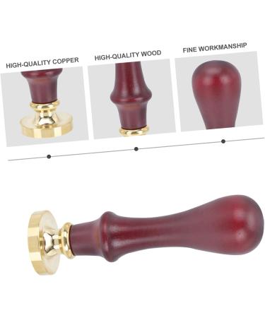 MUSISALY 3 Pcs Dispensing Plate Tool Espresso Hand Tamper Pressing Seal Mold Eye Makeup Tool Wooden Handle - Buy Online on SooperMarket.com