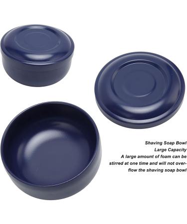 Tmishion Men's Shaving Soap Bowl - Dark Blue Wide-Necked Plastic Foam Cup for Cream Shaving & Grooming Essentials - Buy Online on SooperMarket.com