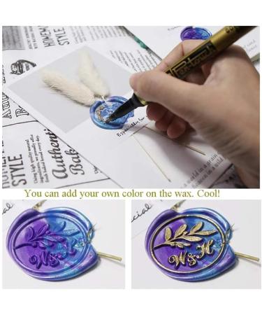 CRASPIRE Hummingbird Wax Seal Stamp Birds Vintage Sealing Wax Stamps Animal 25mm Removable Brass Head Sealing Stamp with Alloy Handle for Halloween Wedding Invitations Christmas Xmas Party Gift Wrap Humming Bird - Buy Online on SooperMarket.com
