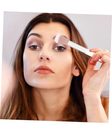 FOYTOKI 2pcs Makeup Brush Cream Concealer Brush Women Eye Shadow Brush Highlighter Brush Brow Brush Plastic - Buy Online on SooperMarket.com