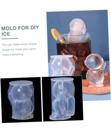 Alipis Astronaut Mold Ice Beans Molds Sphere De para Gelatinas Maker Square Pumpkin 3D Modeling - Buy Online on SooperMarket.com