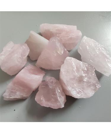 100g Natural Rough Pink Crystal Stone Rose Quartz Minerals Specimen Crystal Real Crystal Stone and Fish Tank Decor Pendant 2-4cm Pink - Buy Online on SooperMarket.com