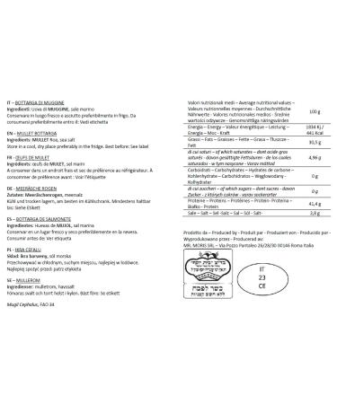 Mr Moris Premium Quality Bottarga Powder (Mullet) - 40g Kosher | International Shipping Available - Buy Online on SooperMarket.com
