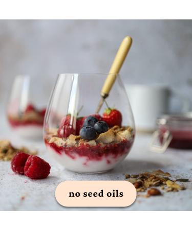 Large 35oz Pecan & Almond Keto Granola Bulk Bag - Gluten-Free, Unsweetened, High Fiber Breakfast Cereal - LCHF Friendly - Buy Online on SooperMarket.com
