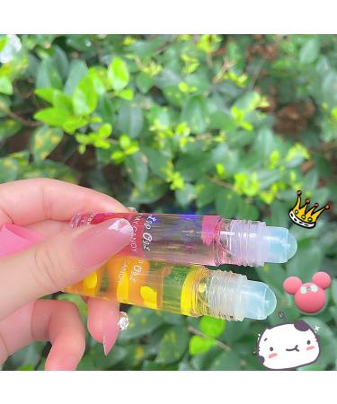Mrettick Moisturizing Lip Oil Set - 6 Pcs Roll-on Lip Glaze for Fresh, Hydrated Lips - Buy Online on SooperMarket.com