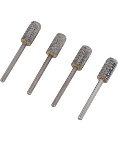 Nail Art Drill Polishing Removing Nail Gel 4 Pieces Nail Tungsten Steel Drill Grinding M C F XF with Storage Box for Nail Studio - Buy Online on SooperMarket.com