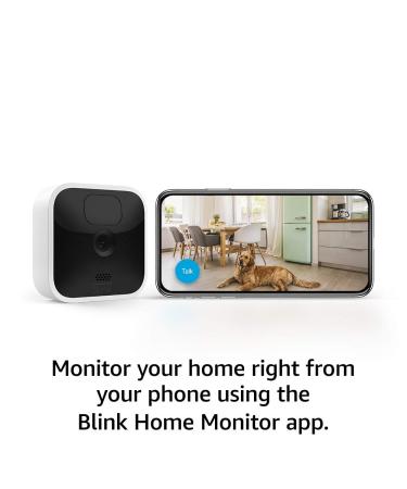 Blink Indoor | Wireless HD security camera with two-year battery life motion detection two-way audio Alexa enabled Blink Subscription Plan Free Trial | 1-Camera System - Buy Online on SooperMarket.com