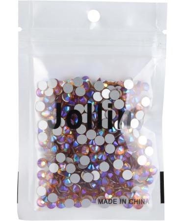 Jollin Topaz AB SS20 Rhinestones - 576pcs Glass Flat Back Glue-On for DIY Crafts & Decorations - Buy Online on SooperMarket.com