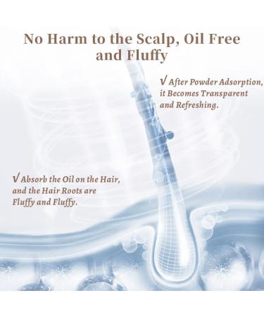 Quick Hair Oil-Remove Powder 12g | Unisex Texturising Dry Shampoo | Instant Root Lifting and Oil Control | Matte Volume Powder with Mirror and Puff | For All Hair Types | Includes Applicator - Buy Online on SooperMarket.com