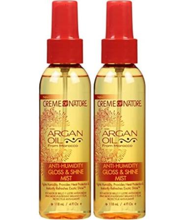 Cream of Nature Argan Oil Anti-Humid. Gloss&Shine Mist 118 ml 2 Pieces - Buy Online on SooperMarket.com