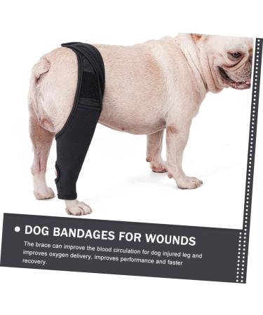 BELLIFFY Dog Foreleg Brace Puppy Knee Braces Dog Acl Brace Hind Leg Paws Pet Mesh Fabric Large Dog Elbow Pads S As Shown - Buy Online on SooperMarket.com