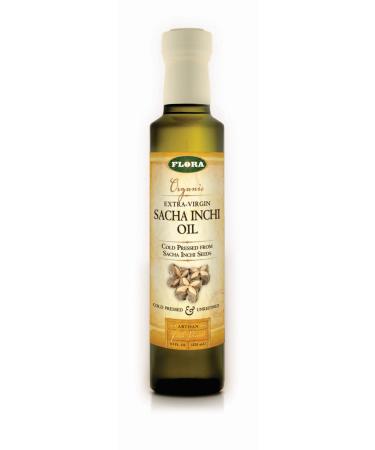Flora Organic Extra-Virgin Sacha Inchi Oil 8.5 fl oz (250 ml)