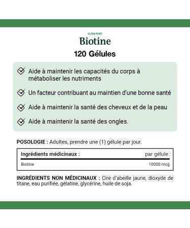 Nature's Bounty Biotin 10000mcg Softgels Promotes Hair Growth Thicker Hair Healthy Skin and Nails Helps body metabolize fats carbohydrates and proteins 120 Count Value SIze - Buy Online on SooperMarket.com
