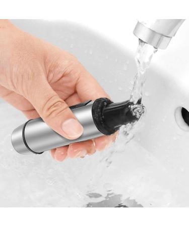 4 in 1 Nose Hair Trimmer for Men - Waterproof Ear & Eyebrow Clipper Travel-Friendly Battery-Powered Grooming Tool - Buy Online on SooperMarket.com