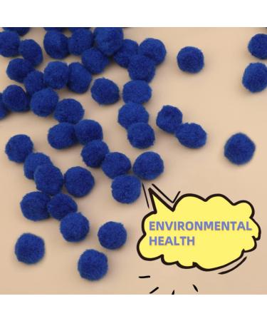 150 Blue 1 Inch Pom Poms for Crafts - Creative Decorations & DIY Projects - Buy Online on SooperMarket.com