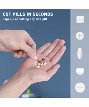 Pill Cutter and Crusher - Professional Grade Splitter for Small Pills - Buy Online on SooperMarket.com