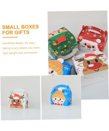 ibasenice 36 Pcs Christmas Muffin Box Christmas Favor Boxes Xmas Goodies Container Holiday Cookie Boxes Christmas Storage Boxes Muffin Container Boxes Dessert Gingerbread House - Buy Online on SooperMarket.com