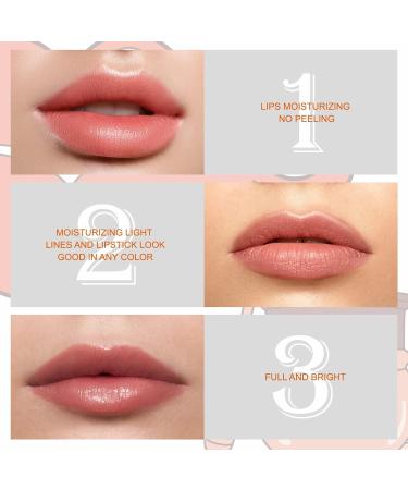 Lip Mask Lip Mask Lip Mask Pads Anti-Ageing Moisturising Lip Pads Suitable for Dry & Cracked Lips Collagen Lip Sleeping Mask for Lip Care (Peach & Honey) - Buy Online on SooperMarket.com