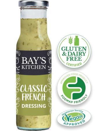 Bay's Kitchen Low FODMAP Classic French Salad Dressing - Gluten-Free, IBS-Friendly & Vegan (230g) - Buy Online on SooperMarket.com