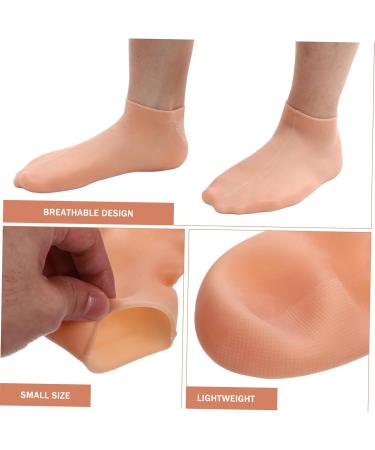 FOMIYES 2 Pairs Exfoliating Moisturizing Socks Womens Socks Moisture Enhancing Socks Womans Socks Spa Socks Women No Crease Hairpin Black Sebs Girl Child Cosmetic Socks - Buy Online on SooperMarket.com