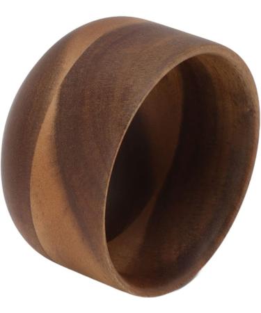 Shop TREETDOBV Wooden Burr Free Shaving Soap & Cream Bowl - 10"x6" - Large Capacity for Easy Lather & Cleaning Ideal for Families & Salons - International Shipping Available - Buy Online on SooperMarket.com