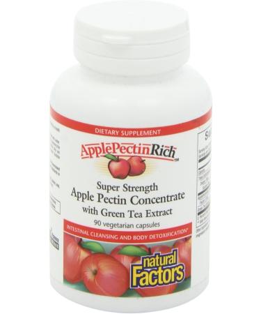 Natural Factors ApplePectinRich Super Strength - 90 vegicaps - Buy Online on SooperMarket.com