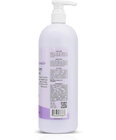 ProNail Healing Therapy Massage Lotion - Lavender 32oz | Infused with Natural Oils, Vitamins, Panthenol & Amino Acids for Professional Pedicure & Manicure - Buy Online on SooperMarket.com