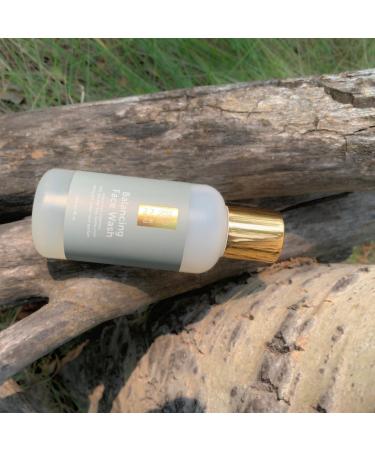 Balancing Face Wash for Sensitive Skin - EWG VERIFIED with Baobab & Sacha Inchi | 118ml/4oz - Shop Internationally - Buy Online on SooperMarket.com