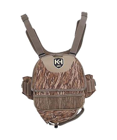 Knight & Hale Run-N-Gun 100, Turkey Chest Rig, Mossy Oak Bottomland, One Size (KHT0103)
