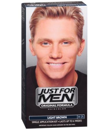 Just For Men Lt Brwn #25 Size 1ct Just For Men #25 Light Brown Haircolor