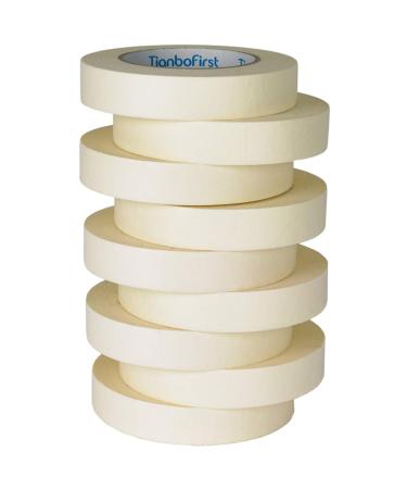 General Purpose Masking Tape for Home and Office  0.94-Inch x 60 Yards  9 Rolls  Beige by TIANBO FIRST 0.94 Inch x 60 Yards 9