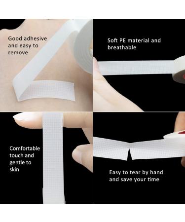 8 Rolls Micropore Eyelash Extension Tape - Medical Grade, Breathable, Lint-Free - 1/2'' x 8 Yards - Buy Online on SooperMarket.com