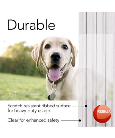 Plastic Vinyl Strip for DIY Dog or Cat Door - Doggie Door Replacement Strips | Pet Products 8' x 8 - Buy Online on SooperMarket.com