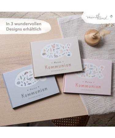Mintkind Memory Book - My Communion Wald-Design | Personalized Communion Gift for Girls & Boys | Customizable Photo Album | Perfect Communion Memory Album - Buy Online on SooperMarket.com