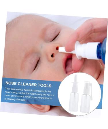 Healeved 4 Pcs Nasal Spray Bottle Set - Fine Mist Sprayer Small Plastic Bottles for Nose Cleaning - Buy Online on SooperMarket.com