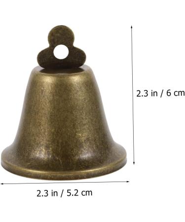 PopetPop 10-Pack Small Cow Bells - Anti-Theft Christmas Decorations for Pets Cattle & Sheep | Loud Iron Bell Accessories - Buy Online on SooperMarket.com