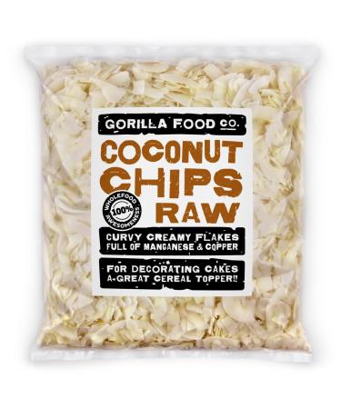 Gorilla Food Co. Coconut Chips Raw - 800g