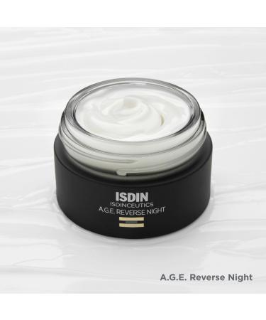 ISDIN Isdinceutics A.G.E Reverse Night | Anti-ageing night repair cream with melatonin | (50ml) Night Cream - Buy Online on SooperMarket.com