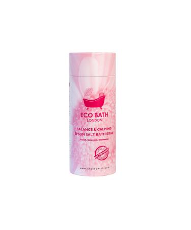 Eco Bath London Eco Bath Balance and Calming Epsom Salt Bath Soak 1 kg White Balance and Calming 1 kg (Pack of 1)
